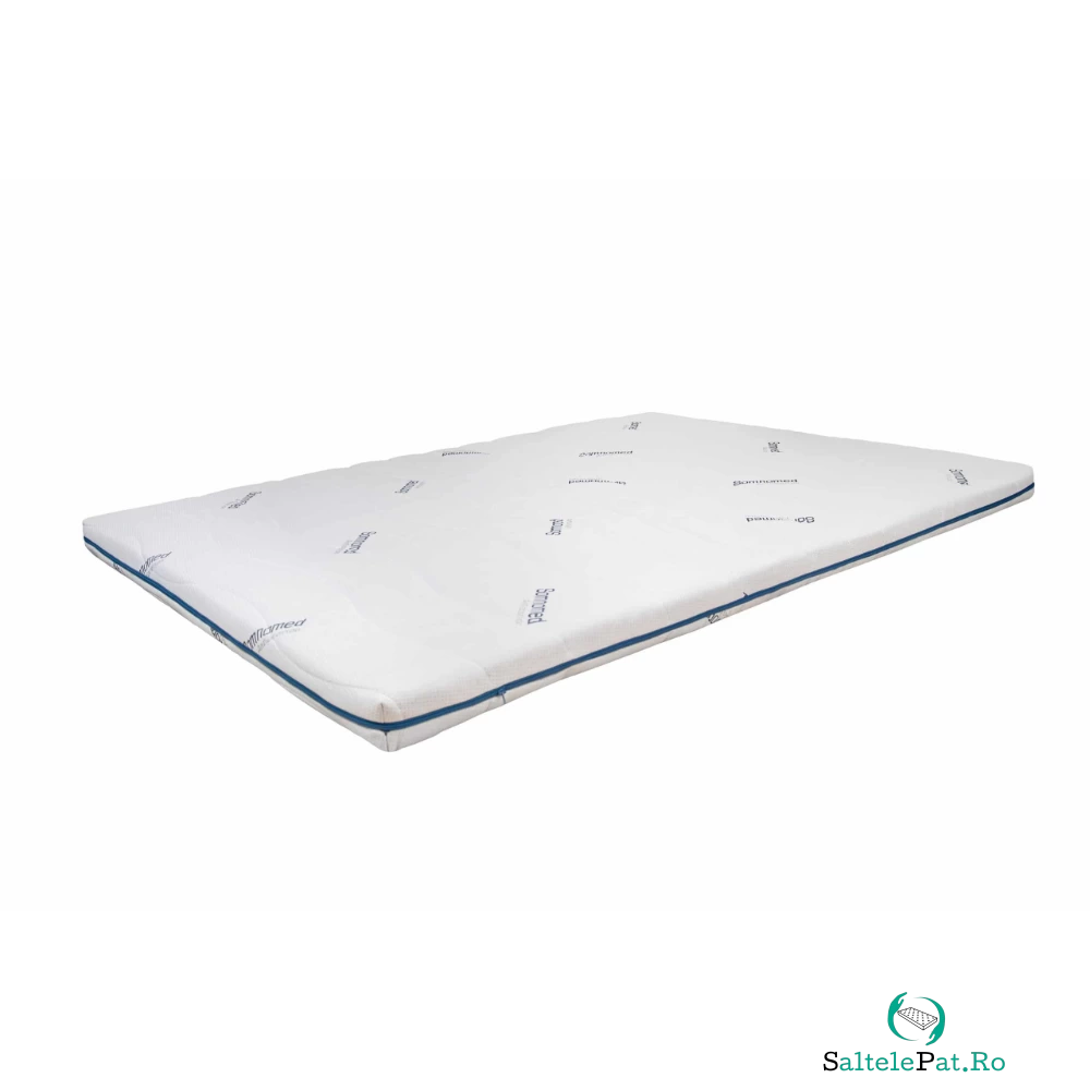 Topper saltea 160 x 200 x 7 cm Minet SomnoMed Antiacaria, ortopedic, antialergenic, husa lavabila la 497.21 lei ron